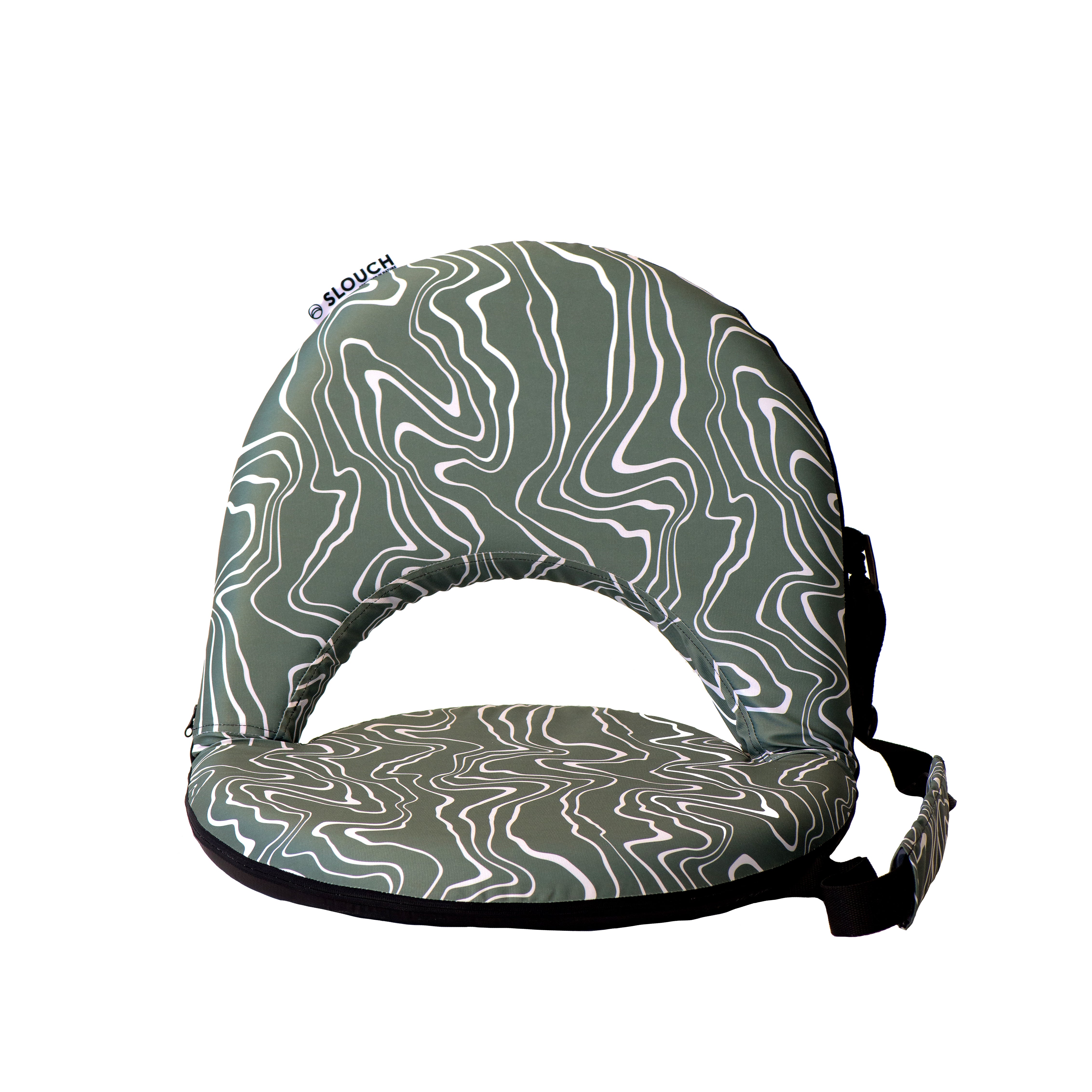Sarahdelic Emerald Slouch Chair | Lightweight Portable Floor Chair ...